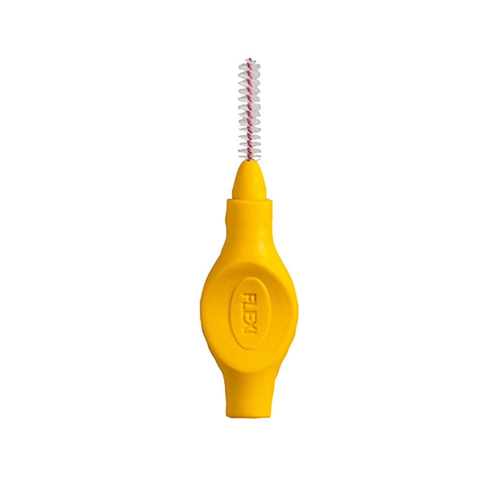 Interdentalbørster Flexi lemon 1,1, 6 stk.