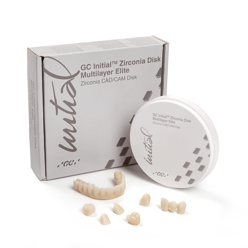 Initial Zirconia Disk Multilayer Elite 98,5 mm A3 20 mm, stk.