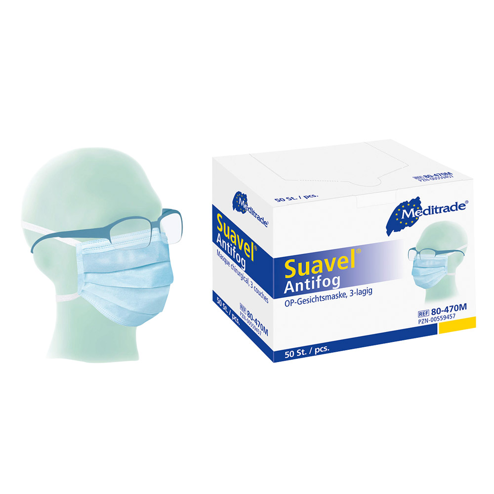 Natural Antifog masker, 50 stk.