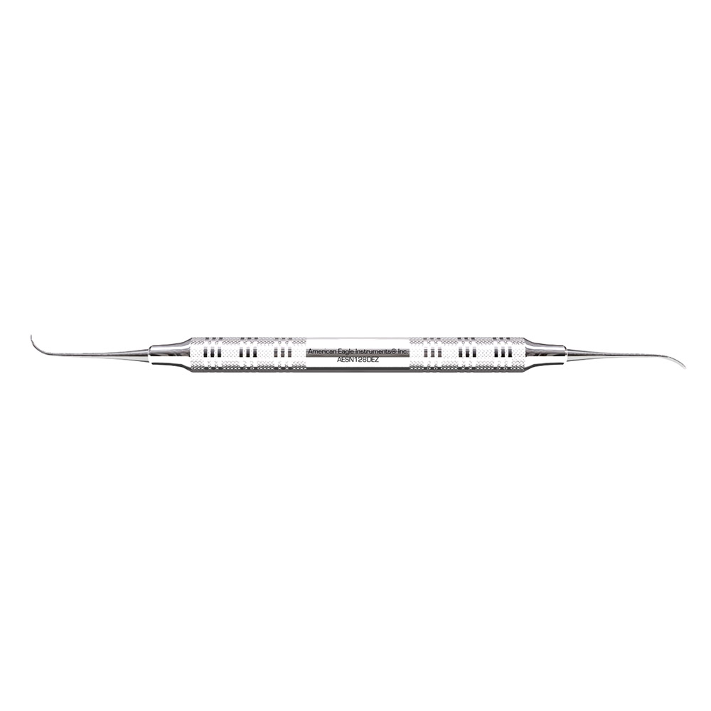 Scaler Nebraska 128 anterior rustfrit stål greb, stk.