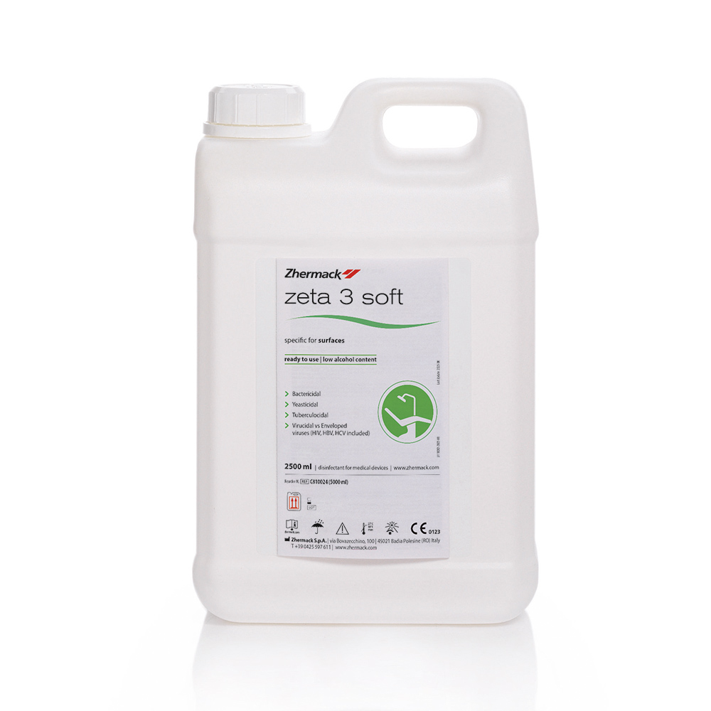 ZETA 3 SOFT med doseringshætte, 2 x 2,5 L flaske