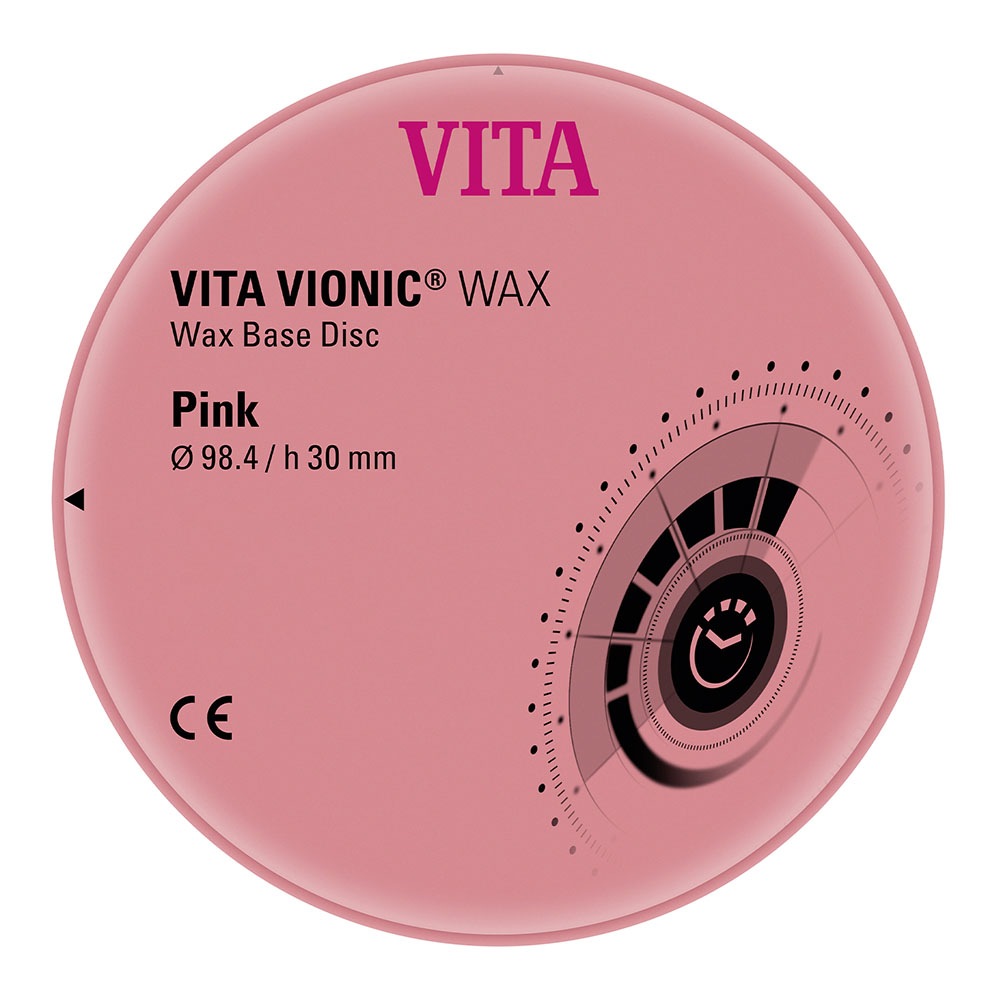 VITA Vionic voksdisk 98,4 x 30 mm pink, stk.