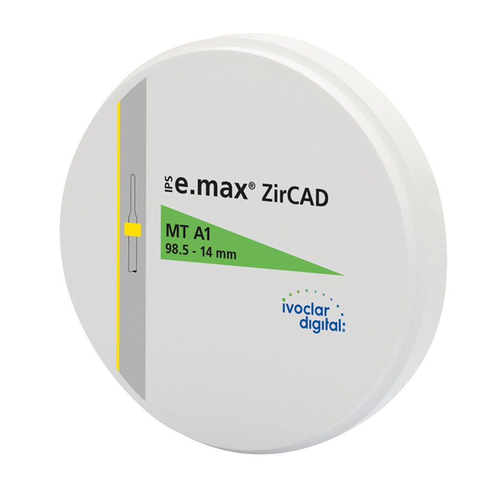 IPS e.max ZirCAD MT B2 98,5 x 14 mm, stk.