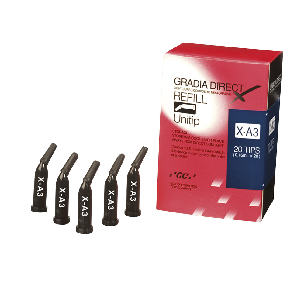 Gradia Direct X X-A2, 20 x 0,3 g Unitips