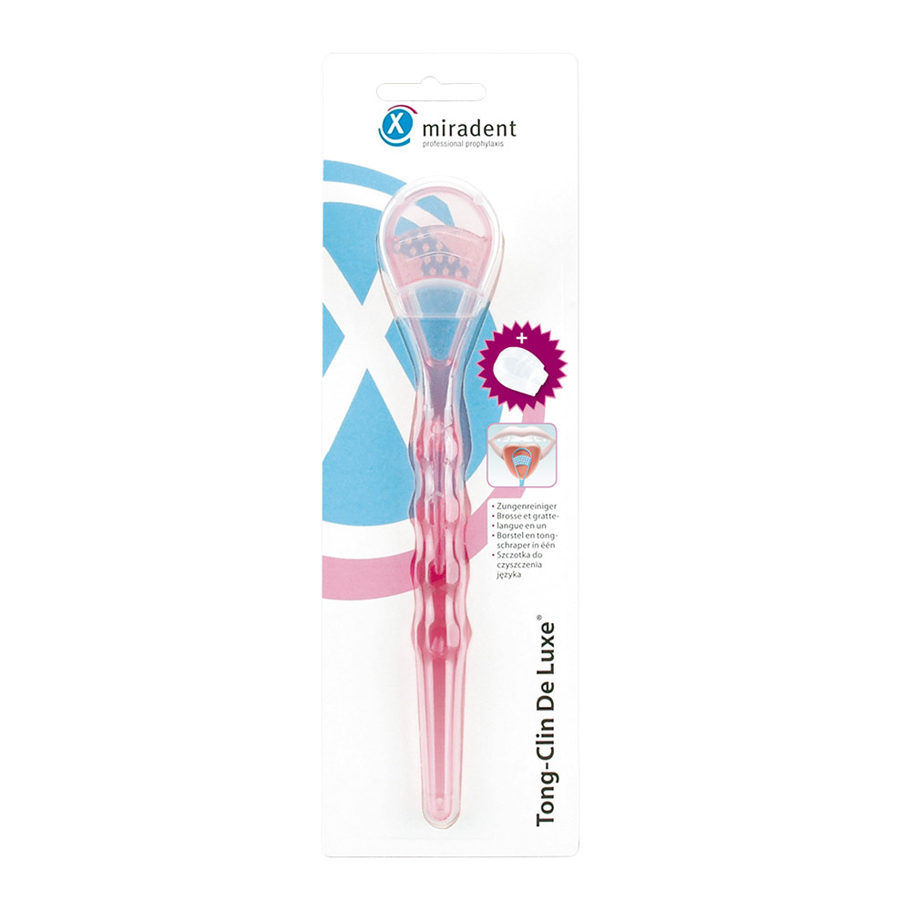 Tong Clin De Luxe pink-transparent, stk.