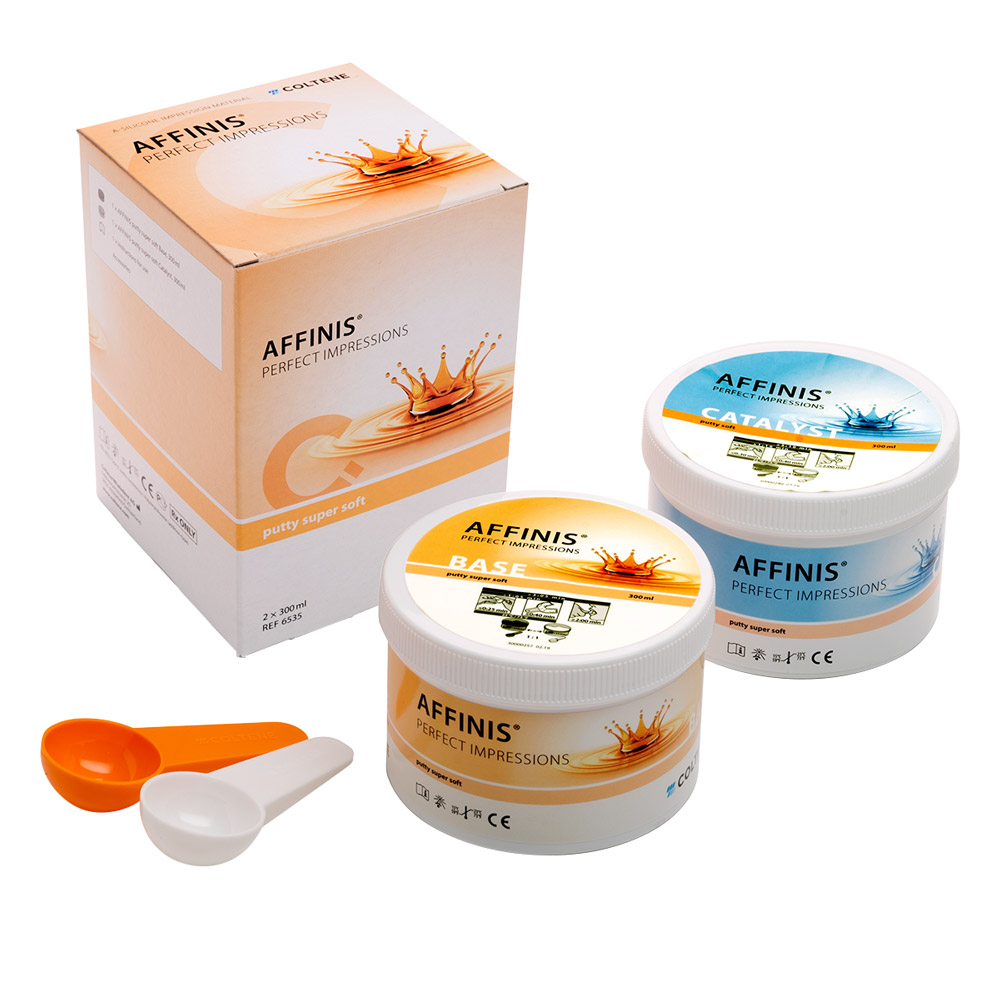 Affinis Putty super blød, 2 x 300 ml
