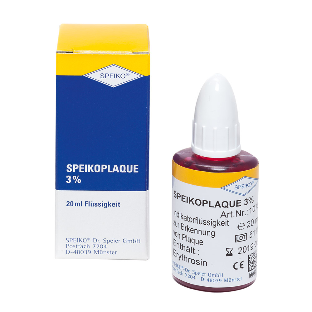 Speikoplaque 3 % væske, 20 ml