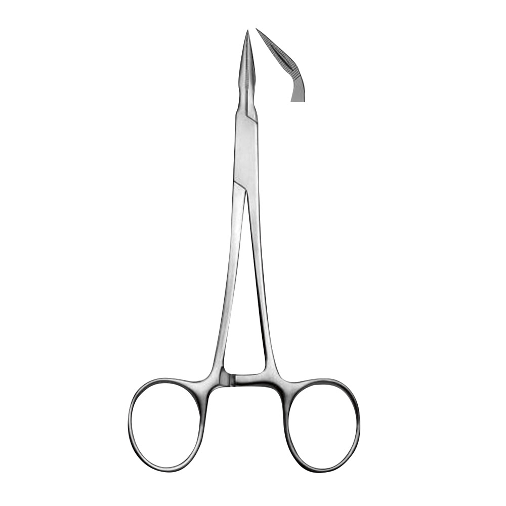 Arterieklemme Stieglitz 1896A 14,0 cm buet, stk.