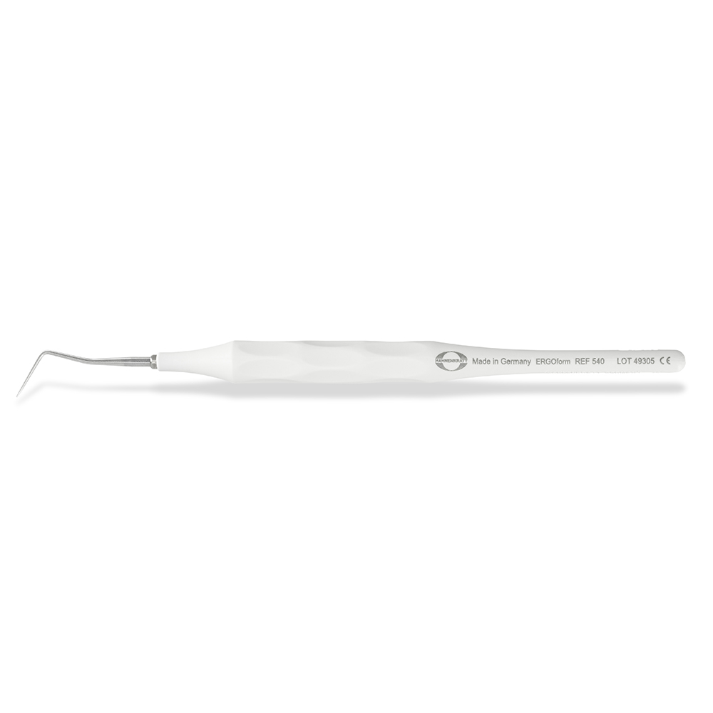 Ergoform sonde figur 9 med hvidt håndtag, stk.