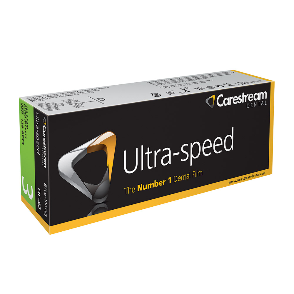 Ultra speed DF 42 2,7 x 5,4 cm 3 sort/hvid, 100 stk.