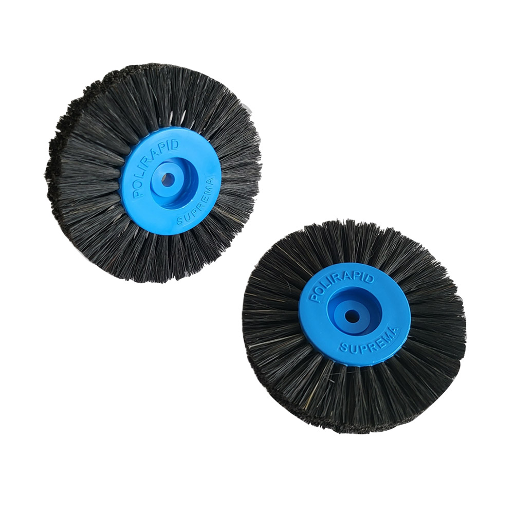 Poleringsbørste Suprema plastkerne bred 4/40/80 mm, stk.