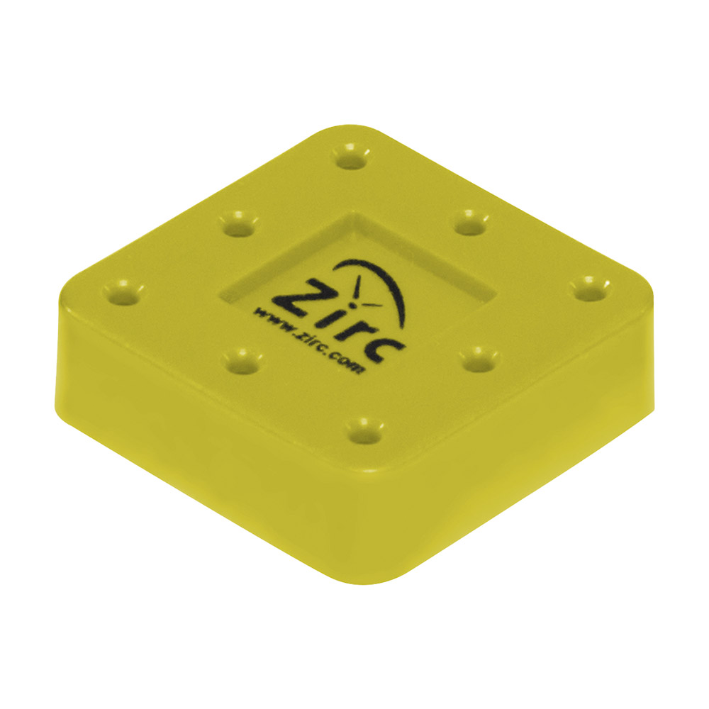 Bur Block 8-huls magnetisk neongul, stk.