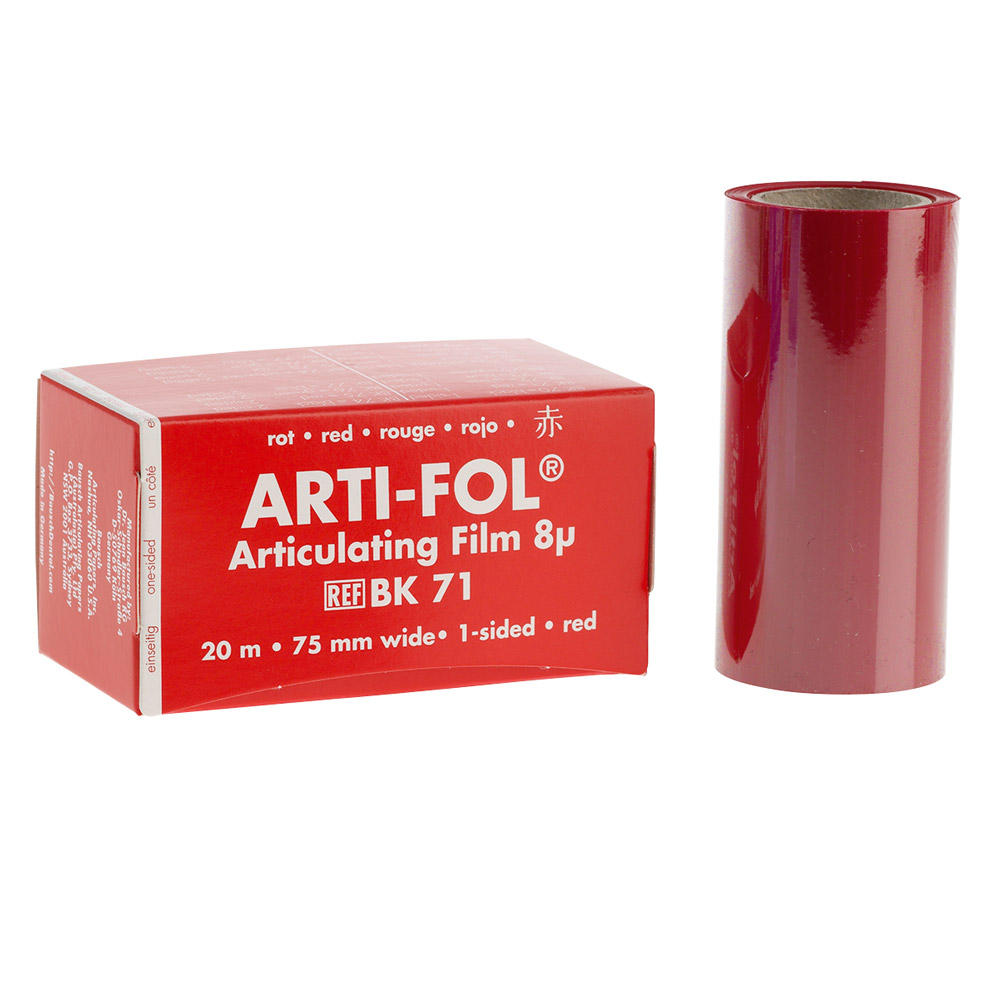 Arti-Fol ensidig rød 75 mm BK 71, 20 m