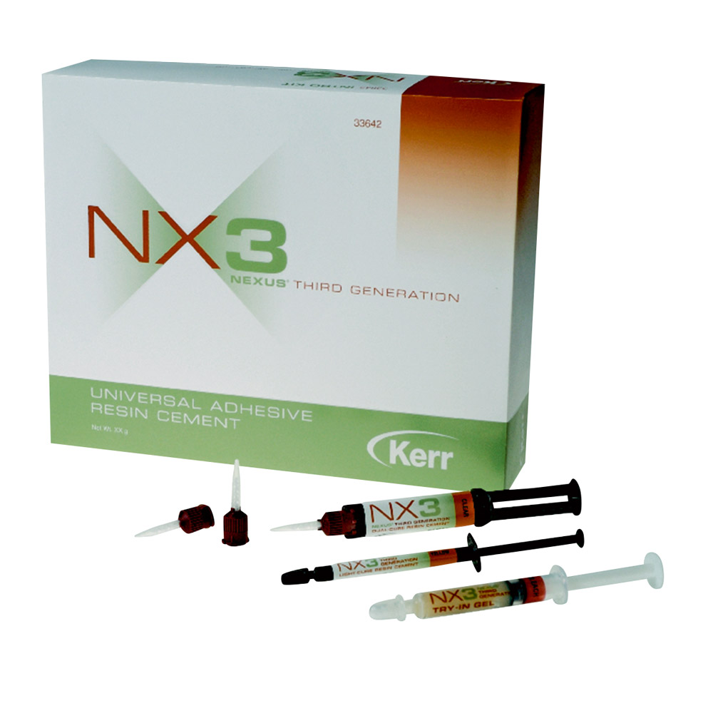 NX3 L.C. monteringscement gul, 1,8 g sprøjte