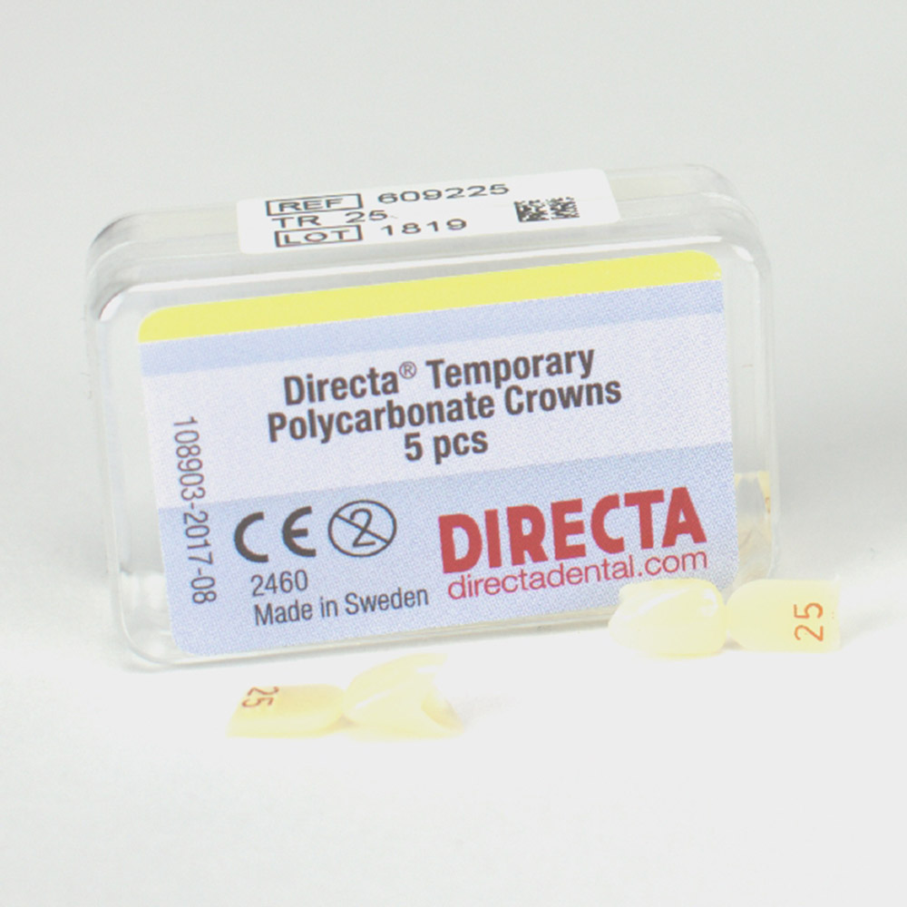 Directa-krone translucent nr. 25, 5 stk.