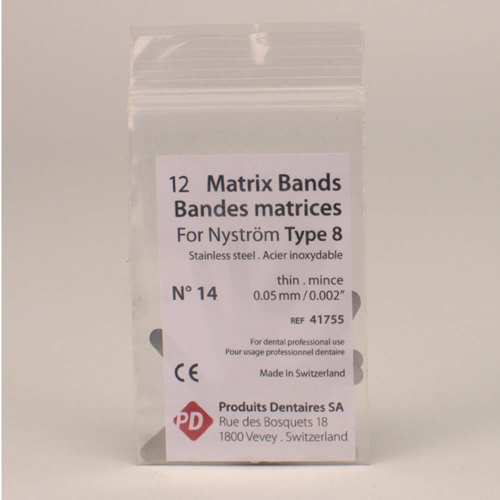 Matrixer P.D. nr. 14 tynde, 12 stk.