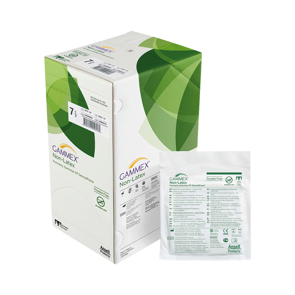 Gammex Non-Latex Sensitive Handske Str. 6,5, 50 par