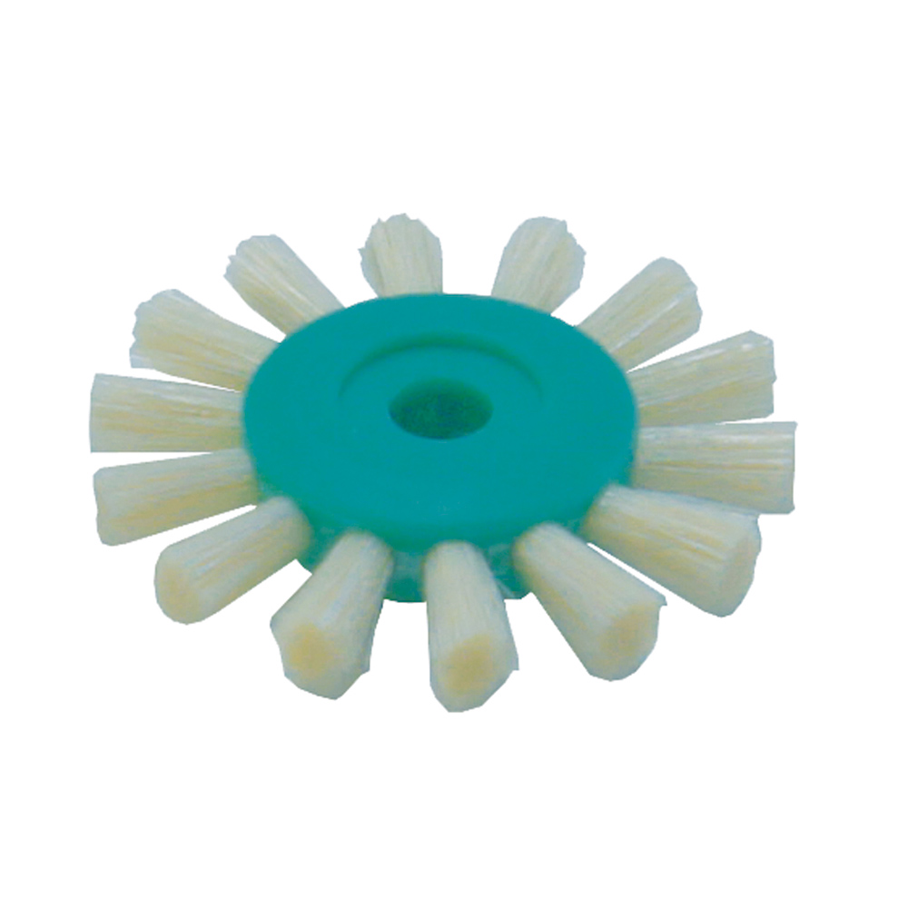 Mini børste gedehår med plastikkerne 26 mm, stk.