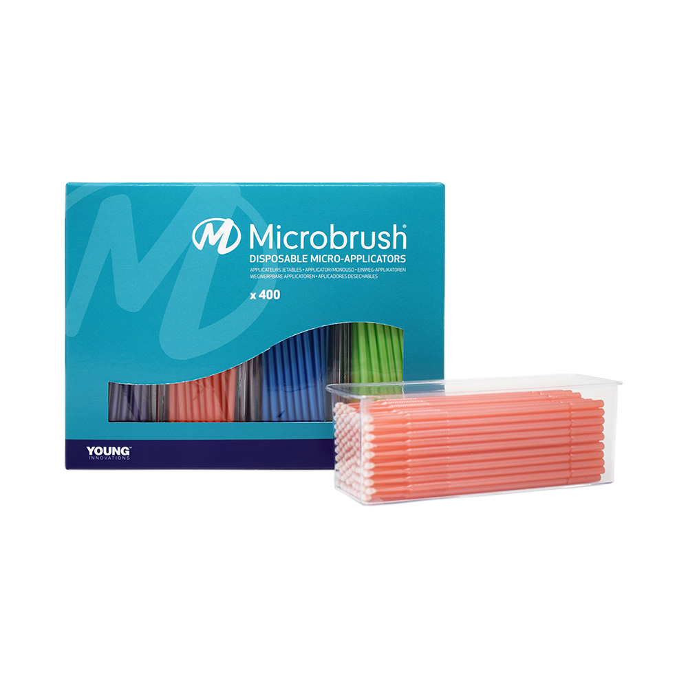 Microbrush plus almindelig, 4 x 100 stk. assorteret