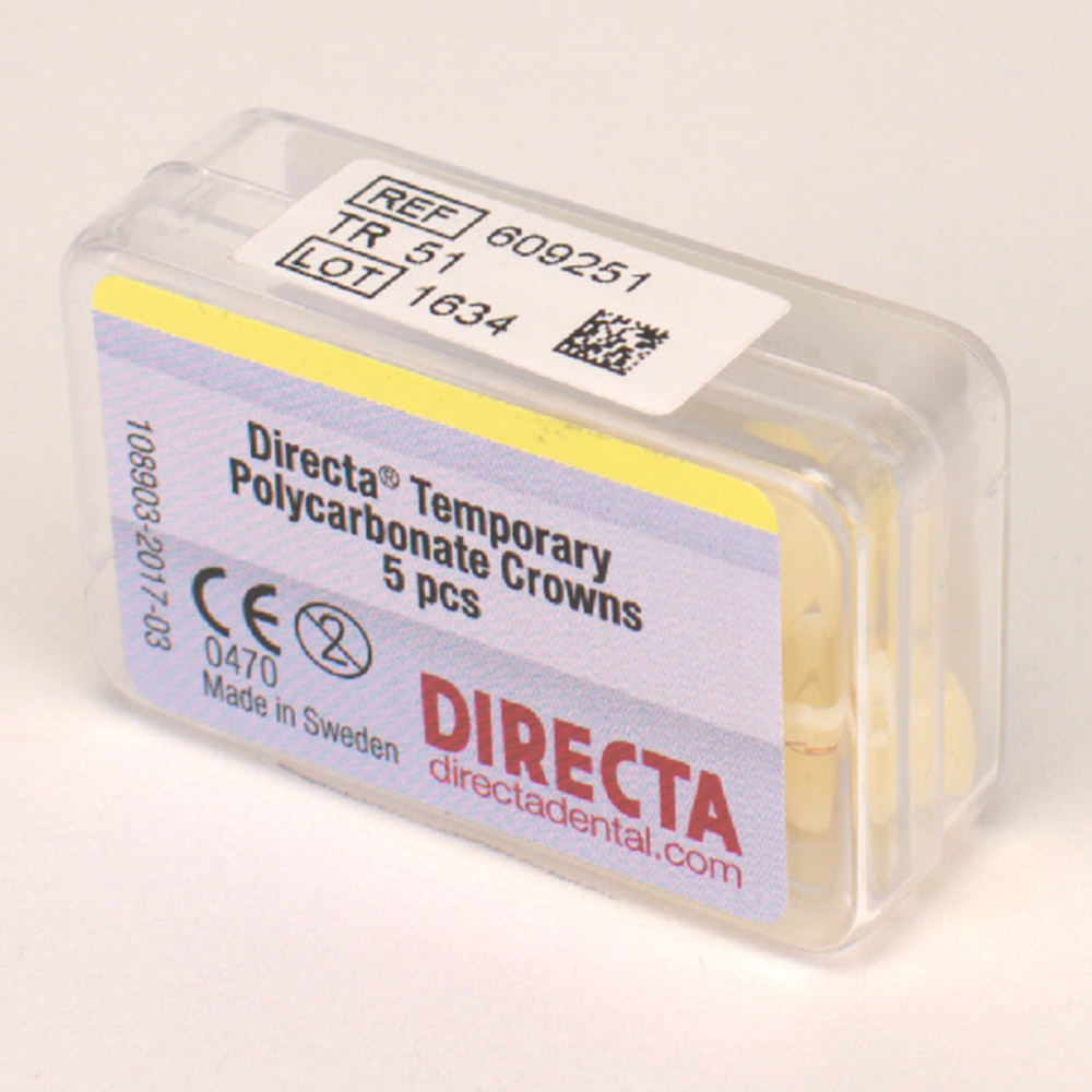 Directa-krone translusent nr. 51, 5 stykker