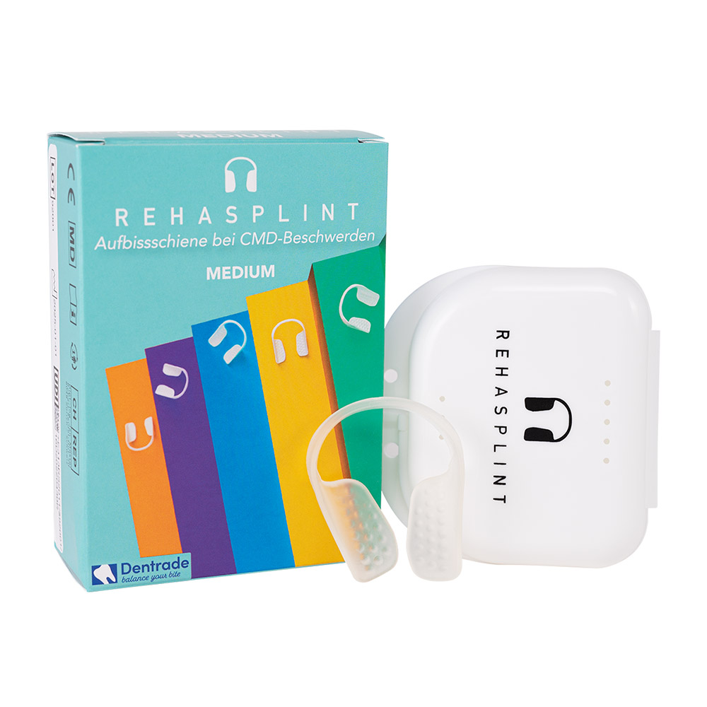 RehaSplint medium 50 Shore A transparent, stk.